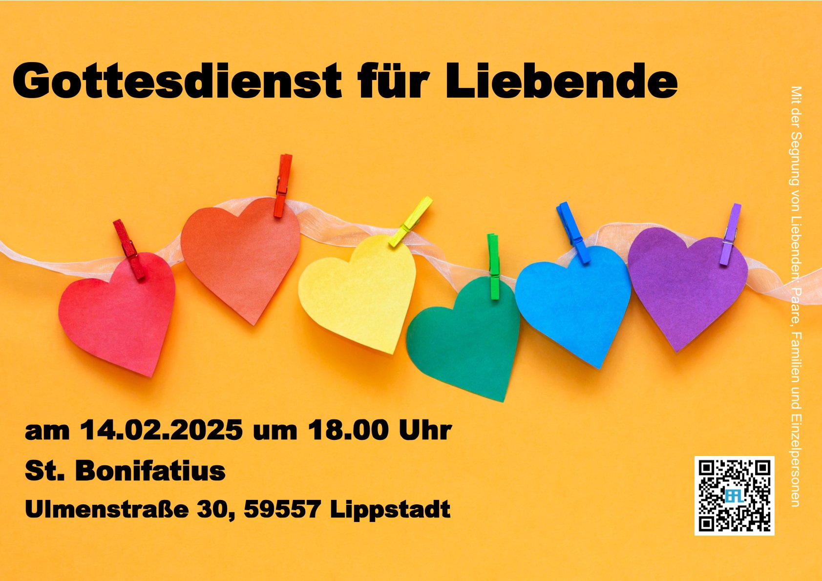 Plakat_Gottesdienst für Liebende