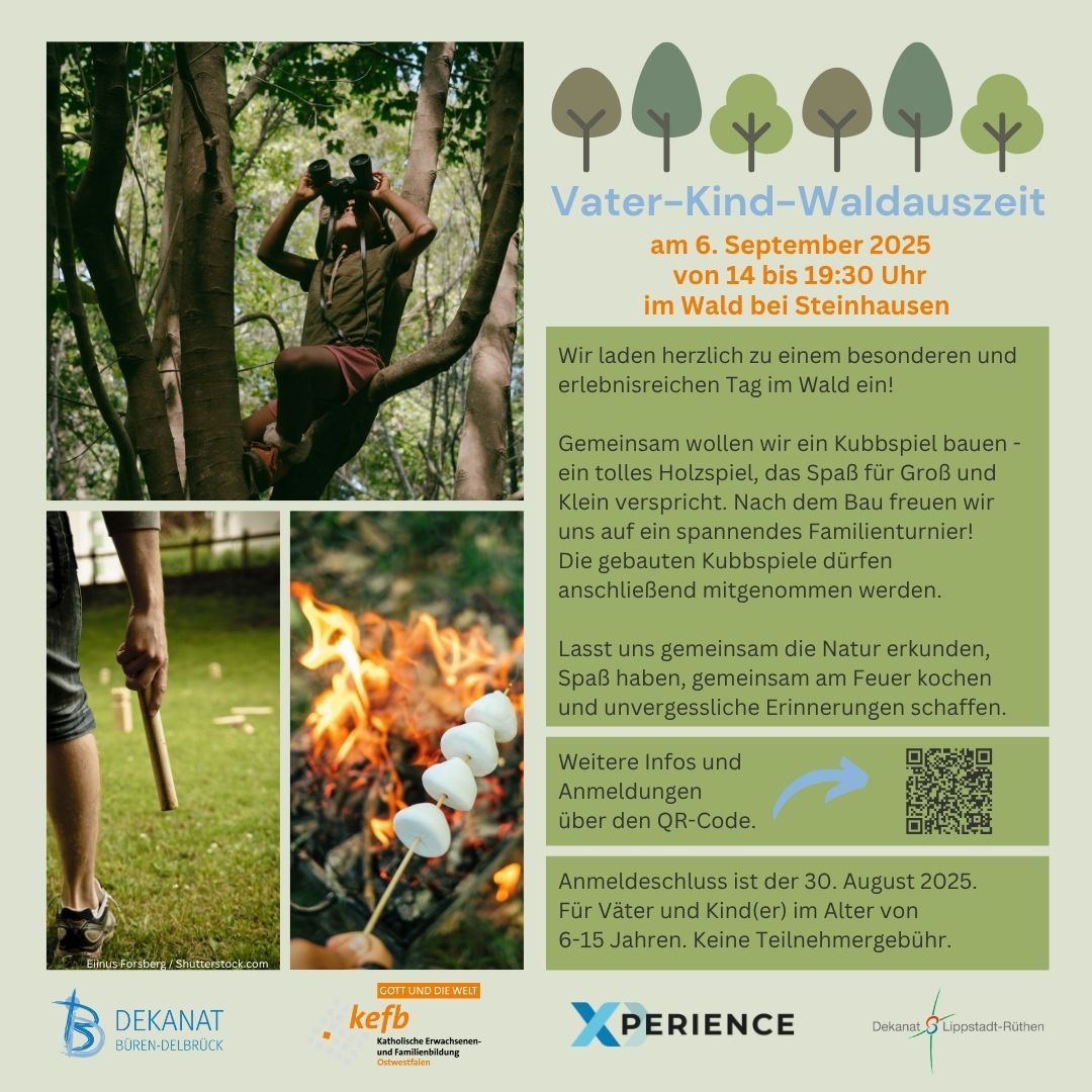 Vater-Kind-Waldauszeit Plakat 06-09-25